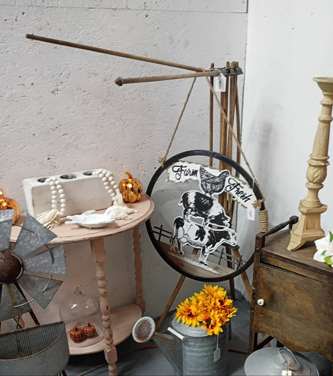 Antique Hanging Rack