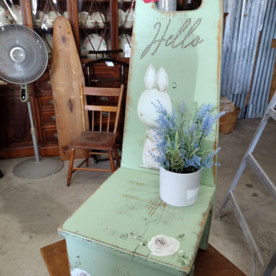 Green Bunny Kids Chair