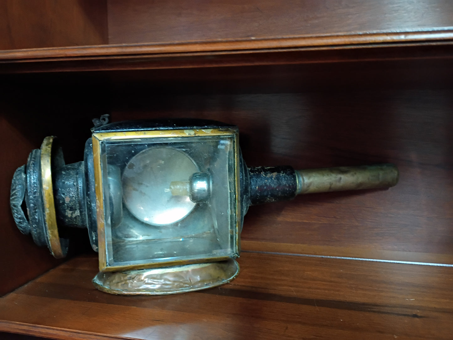 1800s English Carriage Lamp