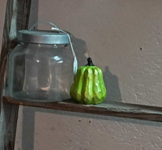 Green & Gold Pumpkin