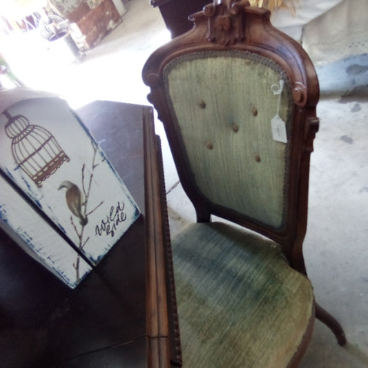 Green Eastlake Chair